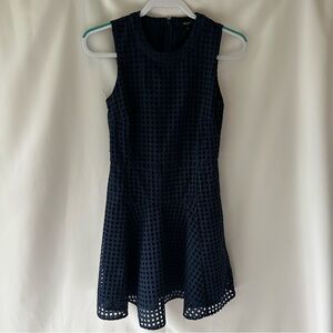 Madewell Navy Blue Sleeveless Dress